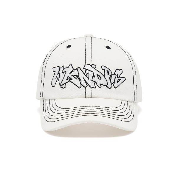 GRAFFITI 6P CAP (WHITE)